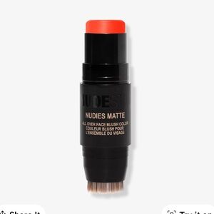 NUDIES MATTE All Over Face
Blush Color - Picante